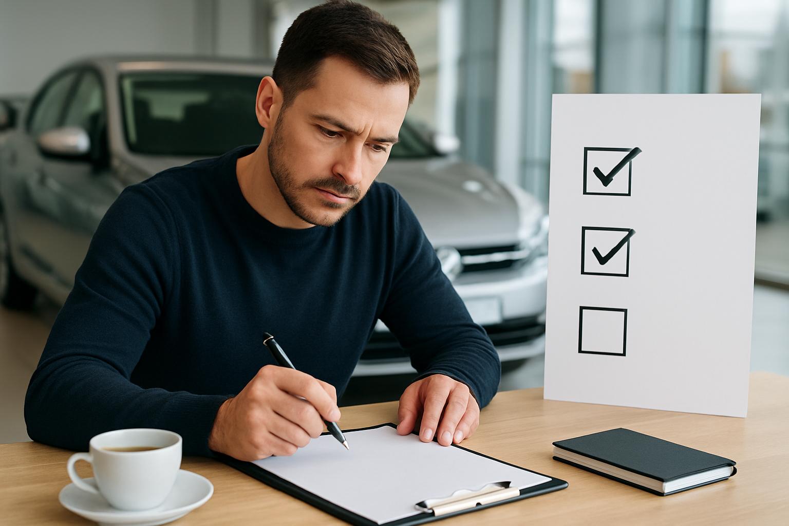 Na co zwrócić uwagę przy zakupie auta - checklista. 1. Zdefiniuj potrzeby i budżet Na co zwrócić uwagę przy zakupie auta - checklista. 1. Zdefiniuj potrzeby i budżet